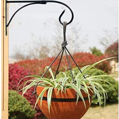 NUPTIO 2 Pcs Hanging Basket Bracket Outdoor Plant Hooks Review